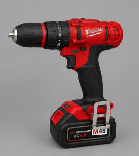 Taladro Inalámbrico Milwaukee Tipo Rotomartillo con 2 Baterías y Maletín
