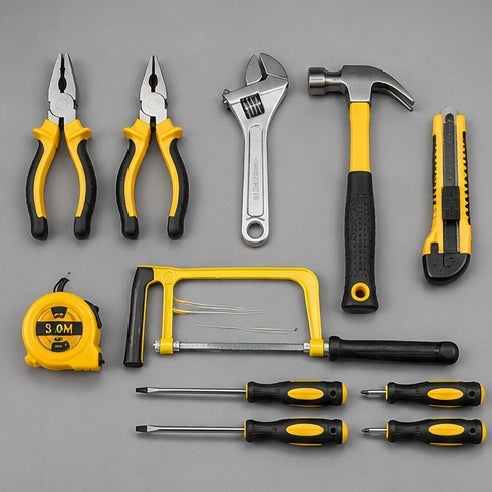 Kit de Herramientas Inalámbricas 48V con Taladro Percutor y 2 Baterías