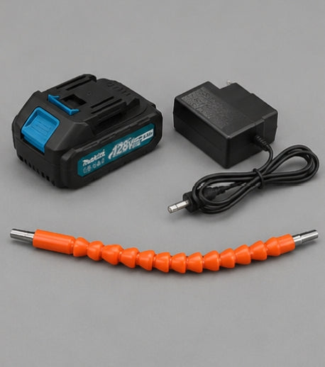 Taladro Inalámbrico MK 128V con Mandril Metálico 1/2" – Alto Torque 70 Nm