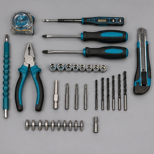 Taladro Inalámbrico 48V Tipo Makita 1/2" con Kit de Accesorios