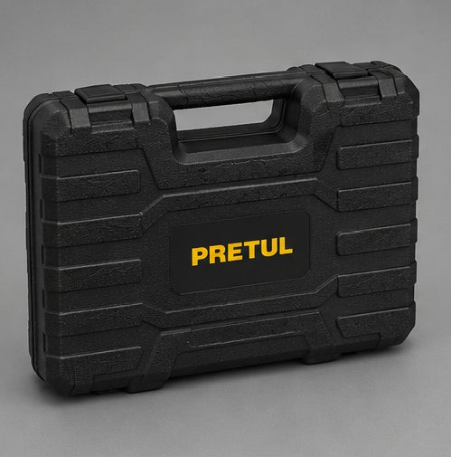Juego de Herramientas PRETUL 130 Piezas – Kit Completo para Reparaciones y Mantenimiento
