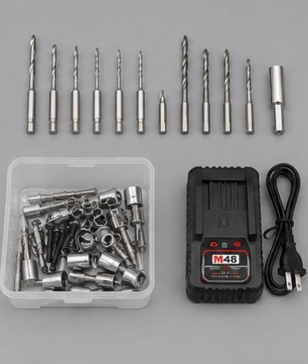 Taladro Inalámbrico Milwaukee Tipo Rotomartillo con 2 Baterías y Maletín