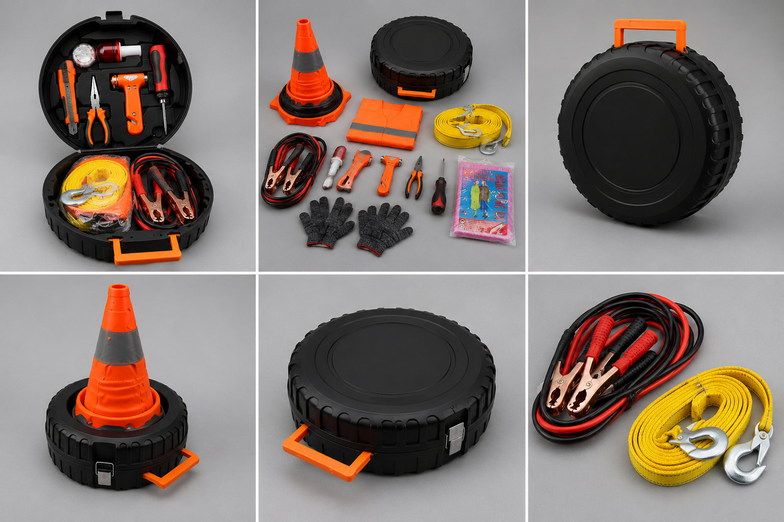 Kit Emergencia Carretera Herramientas
