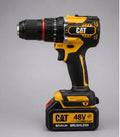Taladro Inalámbrico CAT 48V Brushless con Kit Completo de Accesorios