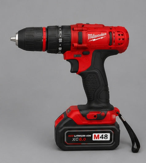 Taladro Inalámbrico Milwaukee Tipo Rotomartillo con 2 Baterías y Maletín